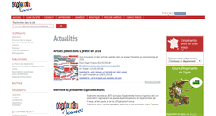 Desktop Screenshot of esperanto-france.org